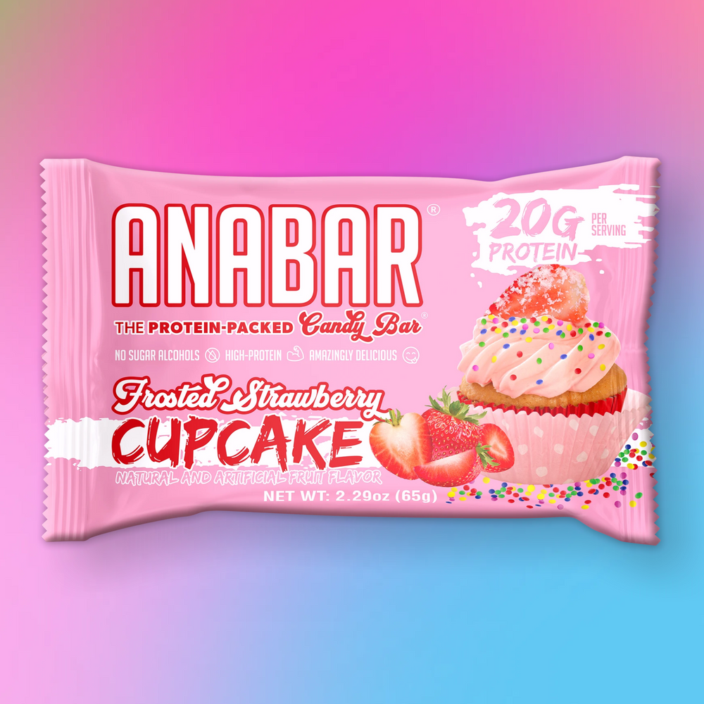 Anabar bar Frosted Strawberry Cupcake