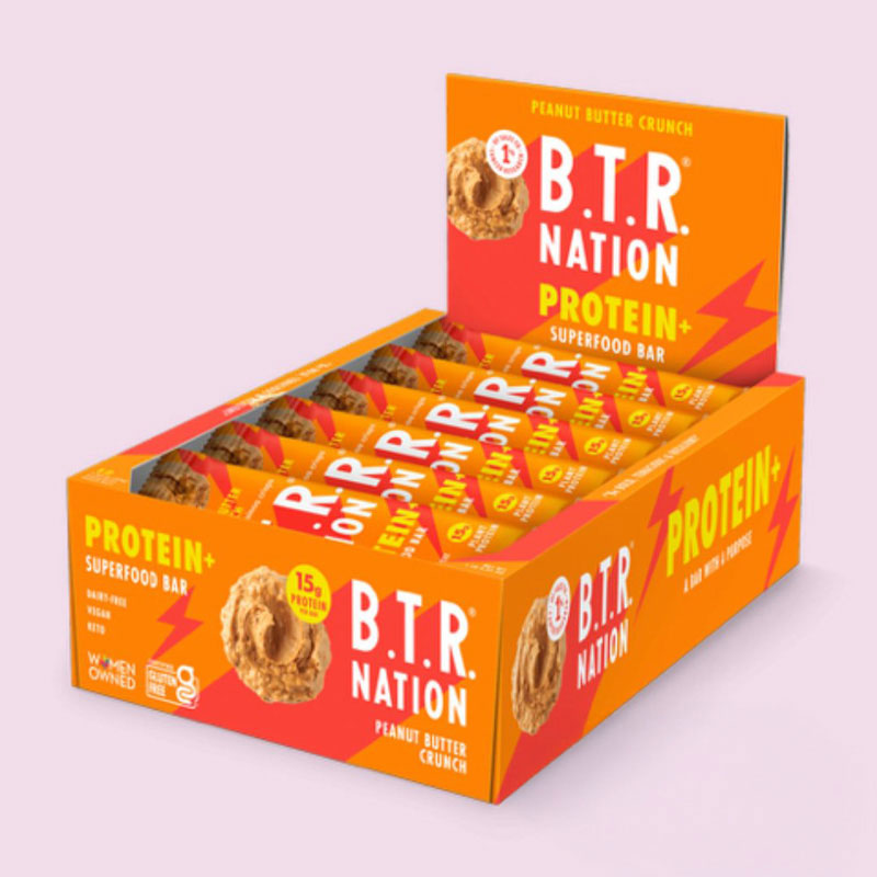 BTR Nation bar Peanut Butter Crunch