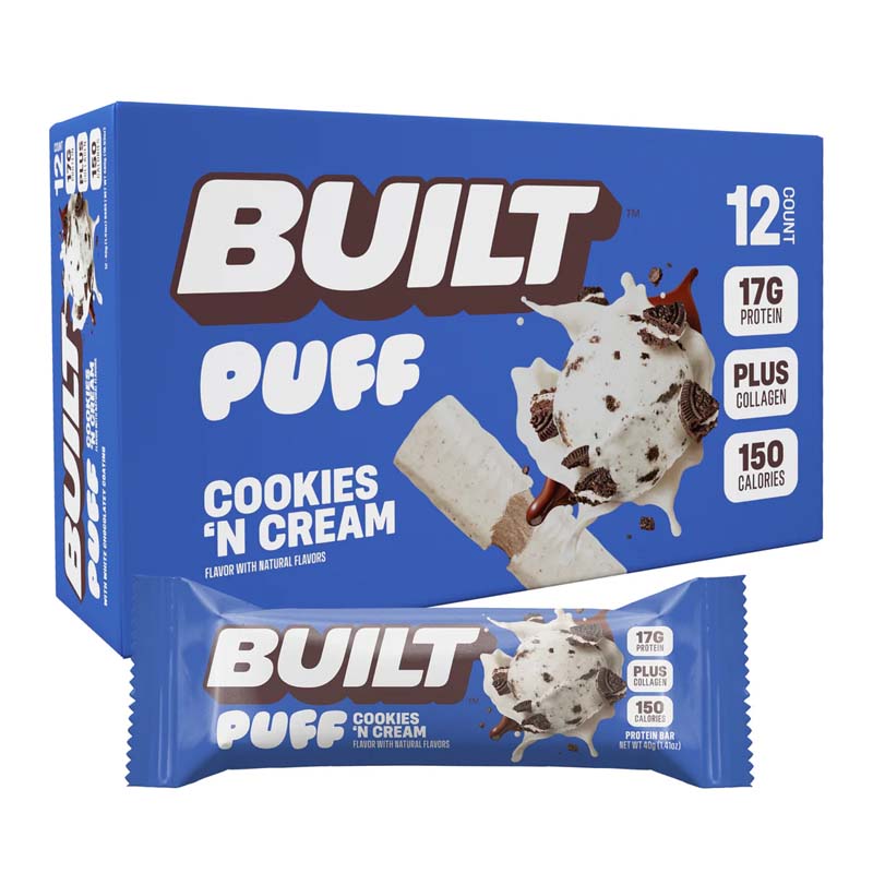 Built bar Cookies 'N Cream Puff