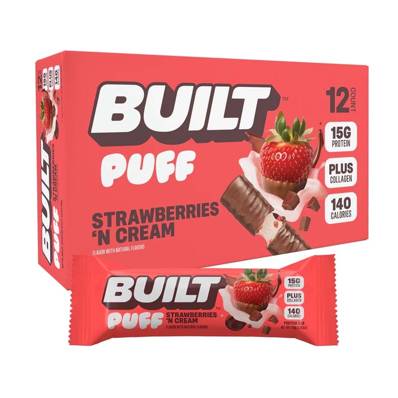 Built bar Strawberries 'N Cream Puff