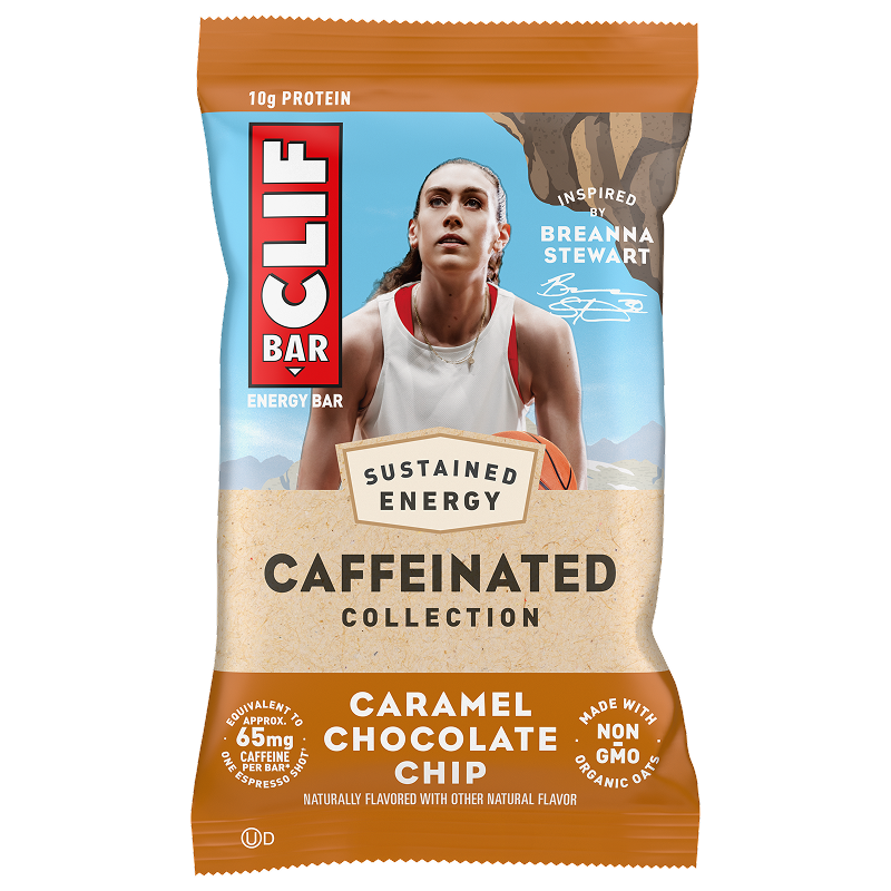Clif bar Caramel Chocolate Chip with Caffeine
