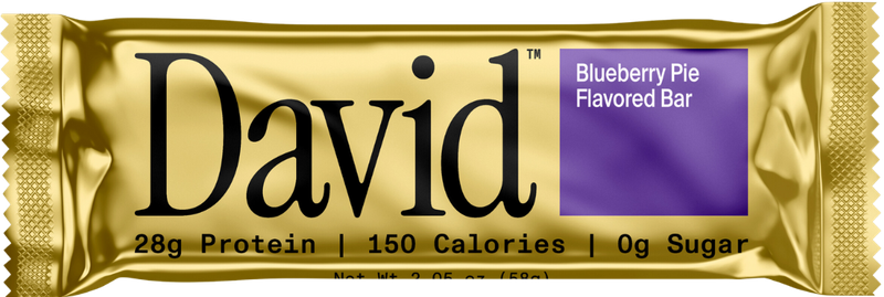 David bar Blueberry Pie