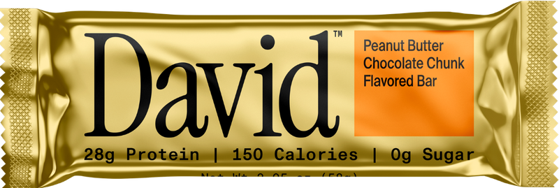 David bar Peanut Butter Chocolate Chunk