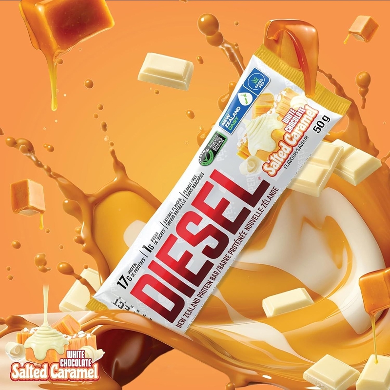 DIESEL bar White Chocolate Salted Caramel