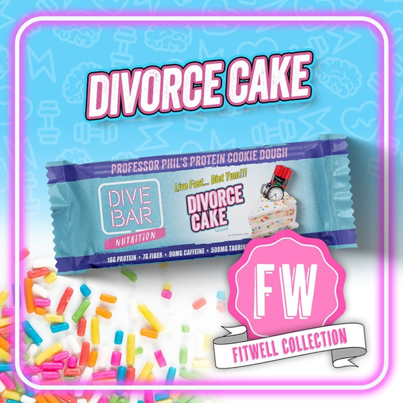 Dive Bar Nutrition bar Divorce Cake