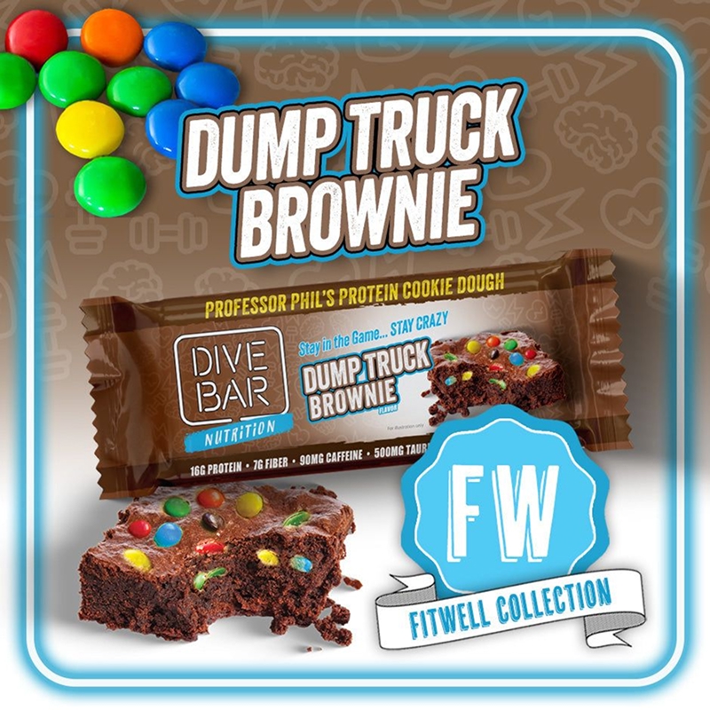Dive Bar Nutrition bar Dumptruck Brownie
