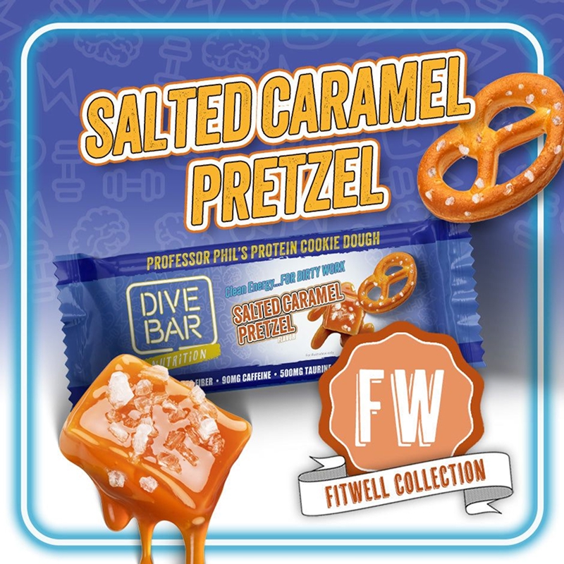 Dive Bar Nutrition bar Salted Caramel Pretzel