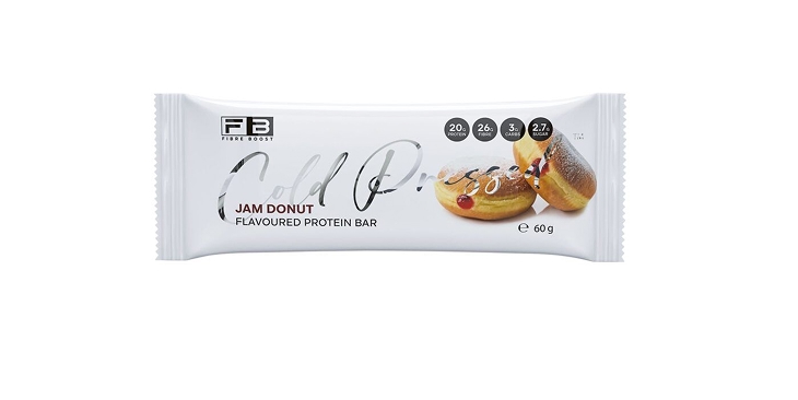 Fibre Boost bar Jam Donut
