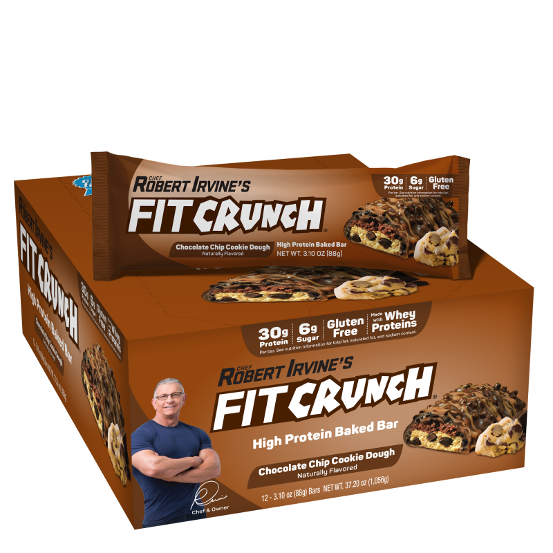 FITCRUNCH bar Chocolate Chip Cookie Dough (Full Size)