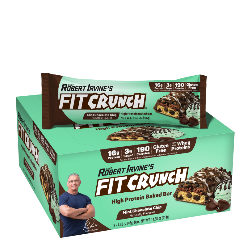 FITCRUNCH bar Mint Chocolate Chip (Snack Size)