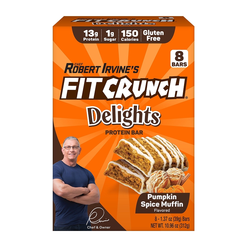 FITCRUNCH bar Pumpkin Spice Muffin Delights