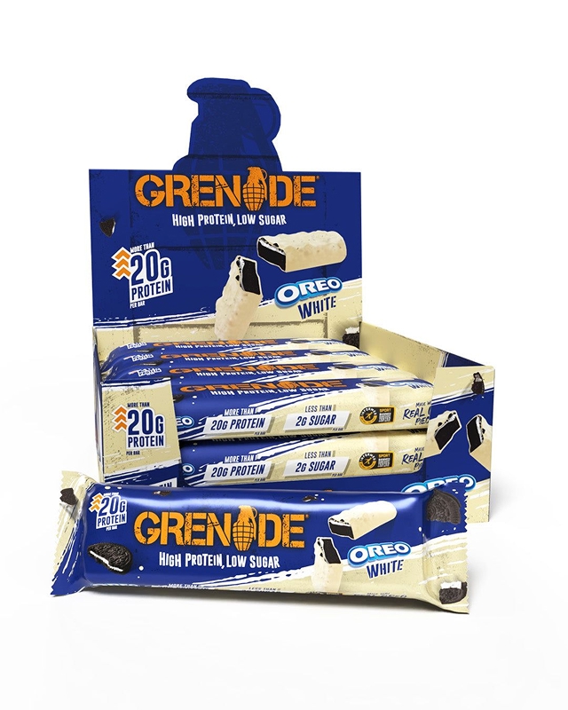 Grenade bar Oreo White