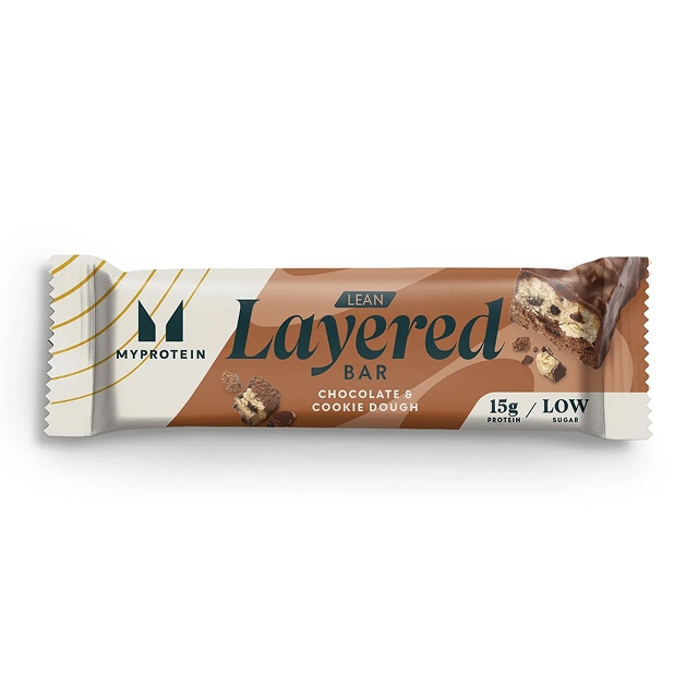 Myprotein bar Lean Layered Chocolate and Cookie Dough