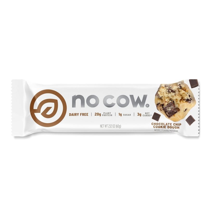 No Cow bar Chocolate Chip Cookie Dough