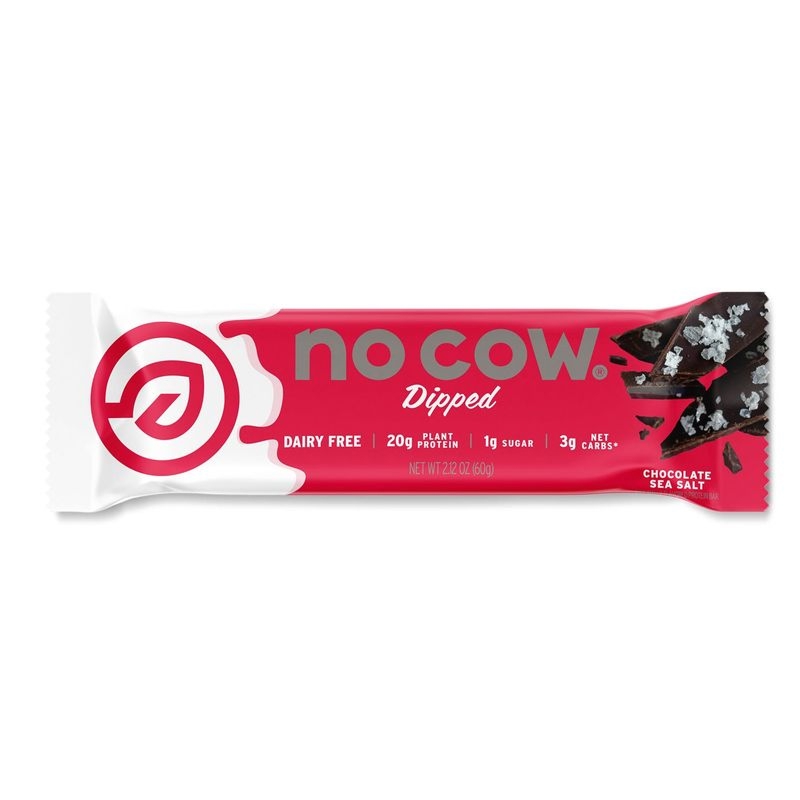 No Cow bar Dipped Chocolate Sea Salt