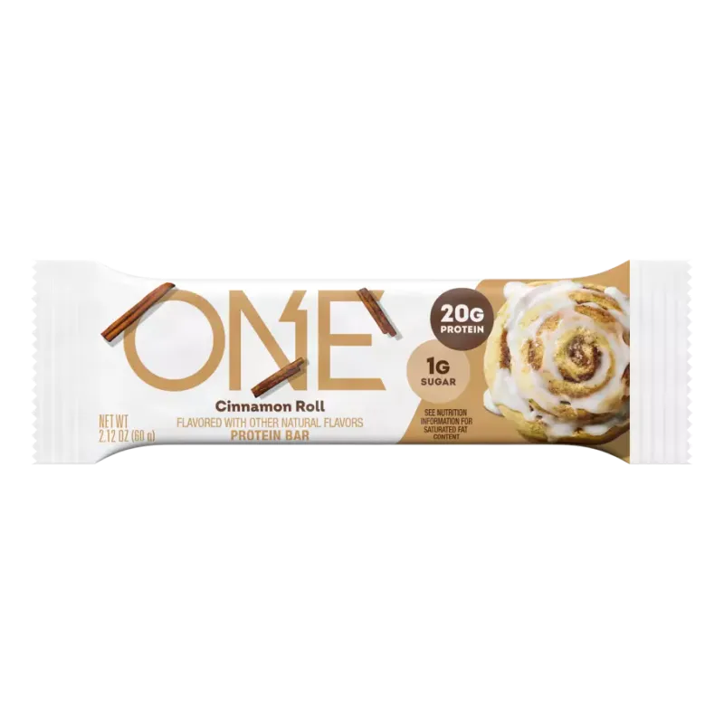 ONE bar Cinnamon Roll