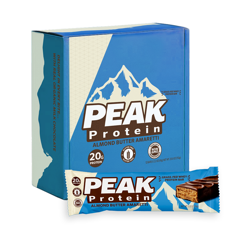 Peak Protein bar Almond Butter Amaretti
