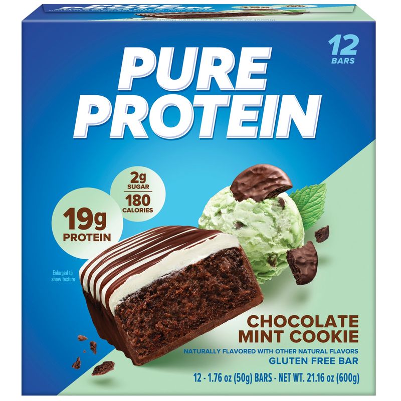 Pure Protein bar Chocolate Mint Cookie