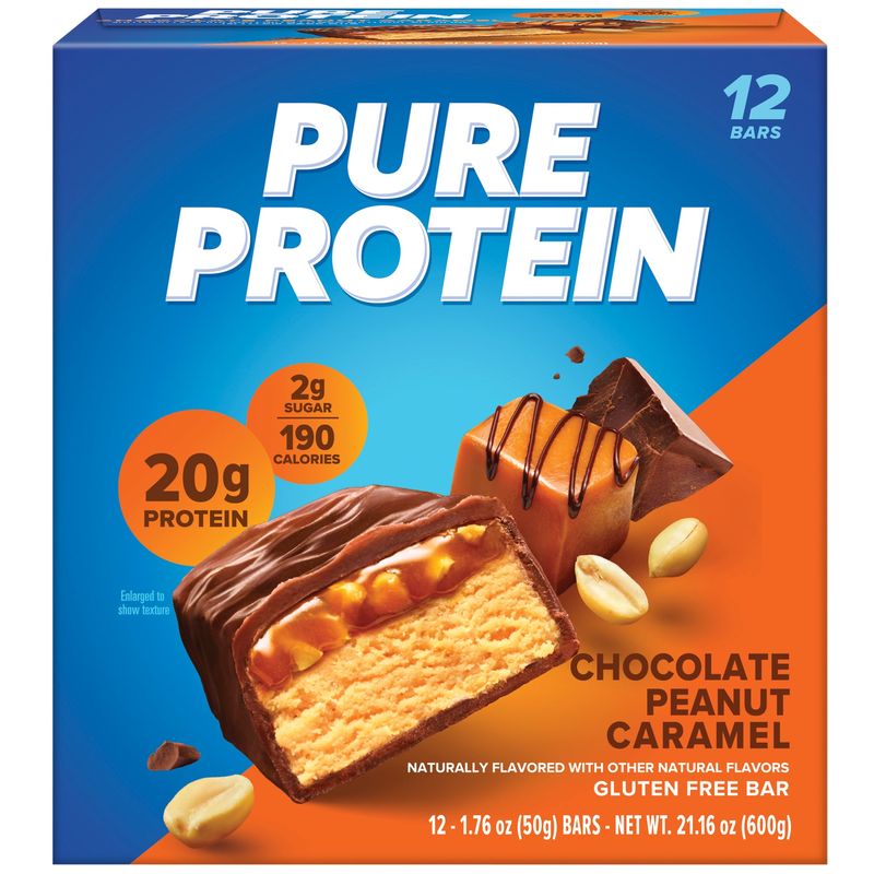 Pure Protein bar Chocolate Peanut Caramel