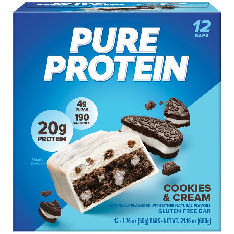 Pure Protein bar Cookies & Cream